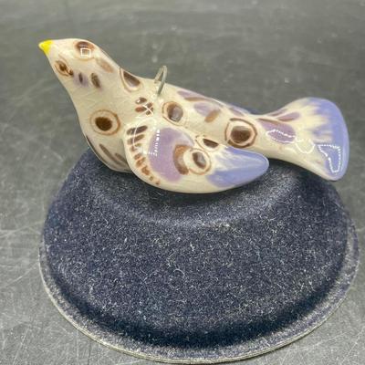 Ceramic Bird Ornament