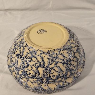 Marshall Pottery Blue Sponge Stoneware & More (K-JS)