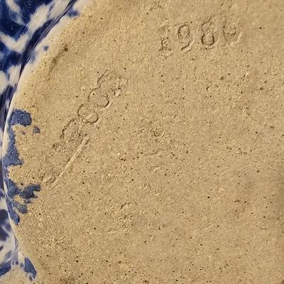 Marshall Pottery Blue Sponge Stoneware & More (K-JS)