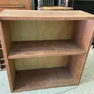 Vintage Two Shelf Bookcase
