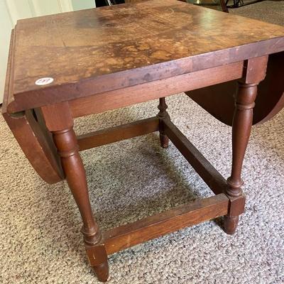 Vintage Drop Leaf Side Table