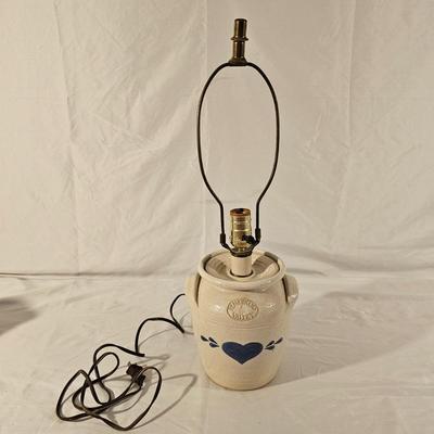 Pinewood Valley Stoneware Lamp with Pitcher & Cups (K-JS)