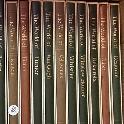 The World of... Art and Artist Vintage Book Set