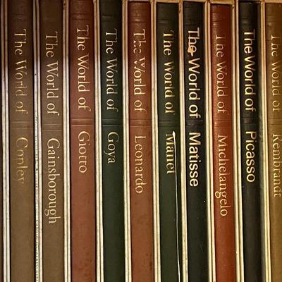 The World of... Art and Artist Vintage Book Set