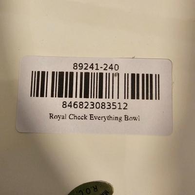 MacKenzie-Childs Royal Check Serving Ware & More (K-JS)