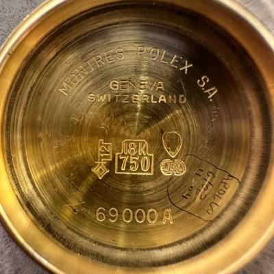 18 k Gold Genuine Rolex watch case Reserve set