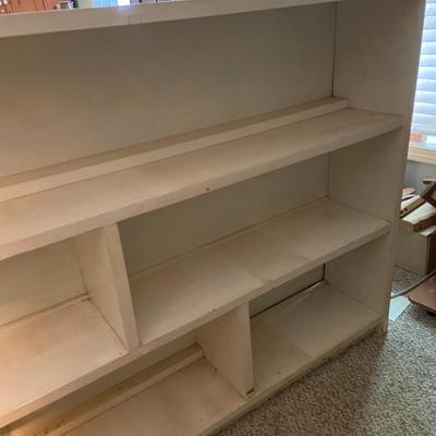 Large Vintage Six Shelf Bookcase