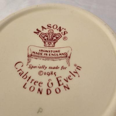 Mason's Ironstone Mugs for Crabtree & Evelyn (K-JS)