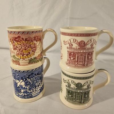 Mason's Ironstone Mugs for Crabtree & Evelyn (K-JS)