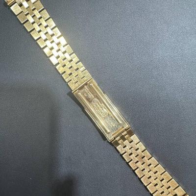 18 k solid gold Rolex watch band Reserve set