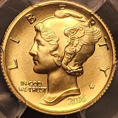2016 1/ 10 oz gold coin Reserve set