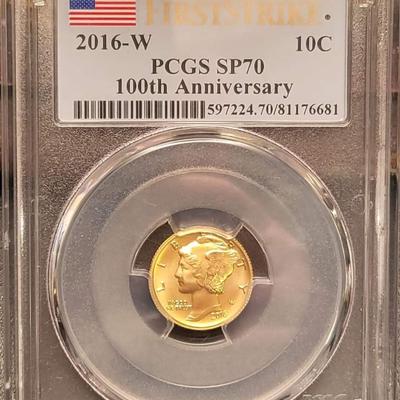 2016 1/ 10 oz gold coin Reserve set