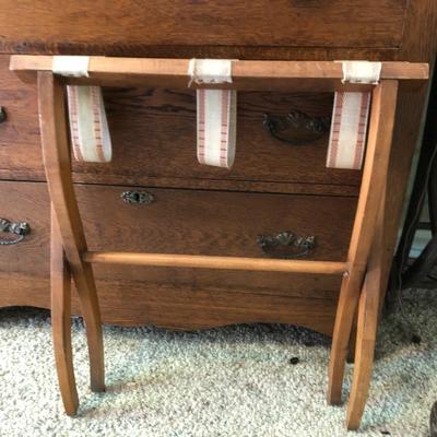 Vintage Luggage Rack