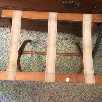 Vintage Luggage Rack