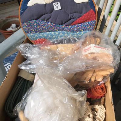 Crafting Lot One | Reeds, Sewing Patterns, Ribbon, and Repairs