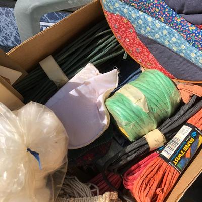 Crafting Lot One | Reeds, Sewing Patterns, Ribbon, and Repairs