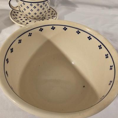 Set of Boleslawiec Hand Made Polish Pottery (K-JS)