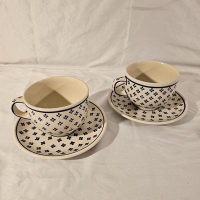 Set of Boleslawiec Hand Made Polish Pottery (K-JS)