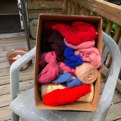 Crafting Lot Two | Yarn, Macrame, and Beads