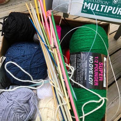 Crafting Lot Two | Yarn, Macrame, and Beads