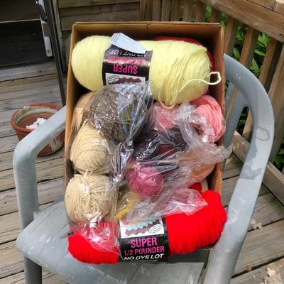 Crafting Lot Two | Yarn, Macrame, and Beads