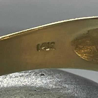 14 k Gold Ring Reserve set