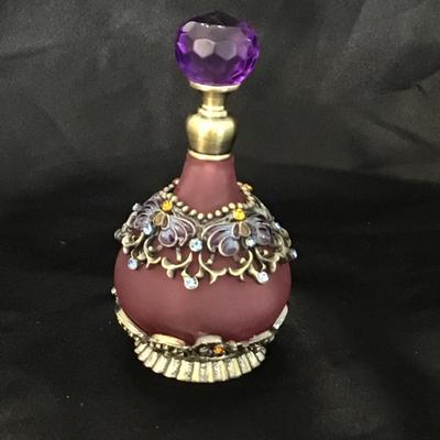 Cute Glass decorative perfume bottle