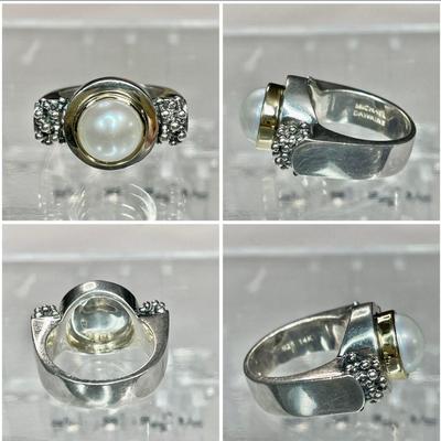 14 k over 925 ring