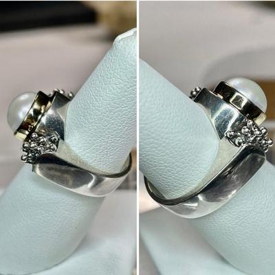 14 k over 925 ring