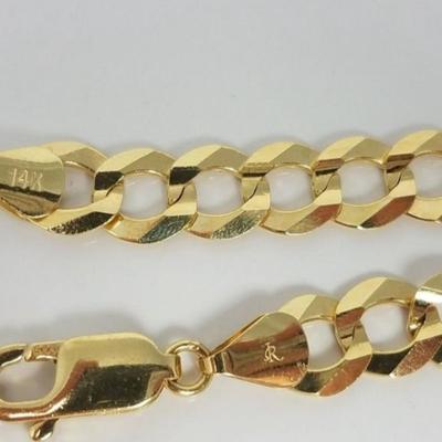 14 k Gold necklace reserve set