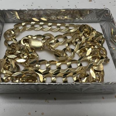 14 k Gold necklace reserve set