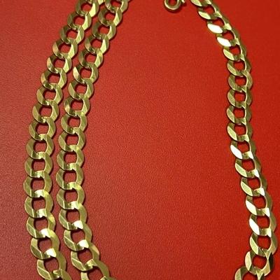 14 k Gold necklace reserve set