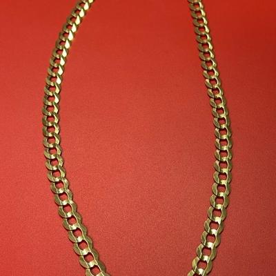 14 k Gold necklace reserve set