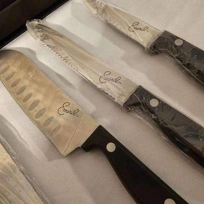 Assortment of Kitchen Knives by Wolfgang Puck, Emeril, & More (K-JS)
