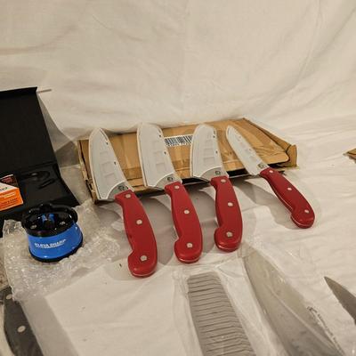 Assortment of Kitchen Knives by Wolfgang Puck, Emeril, & More (K-JS)
