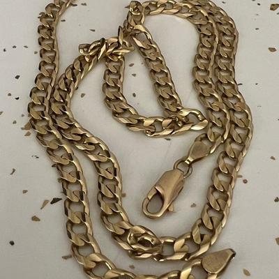14 k Gold chain Reserve set