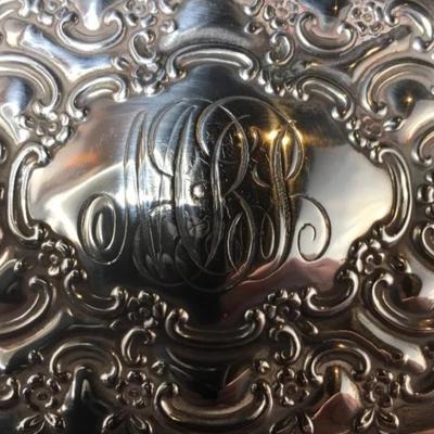 Tiffinay sterling trinket box 133 G