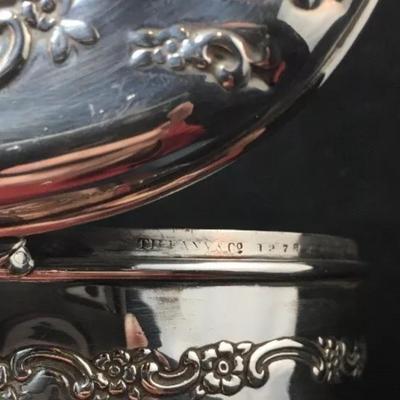 Tiffinay sterling trinket box 133 G