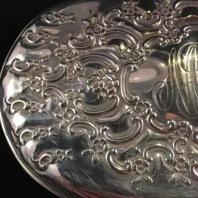 Tiffinay sterling trinket box 133 G