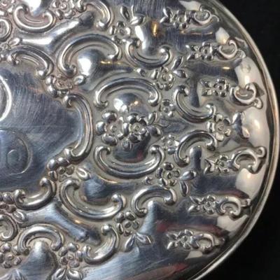 Tiffinay sterling trinket box 133 G
