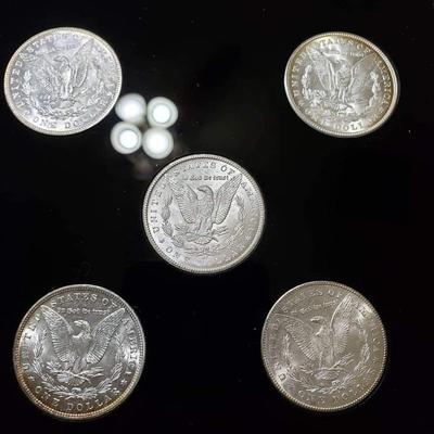 Morgan silver dollar set incased reserve set