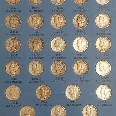 Mercury dime book