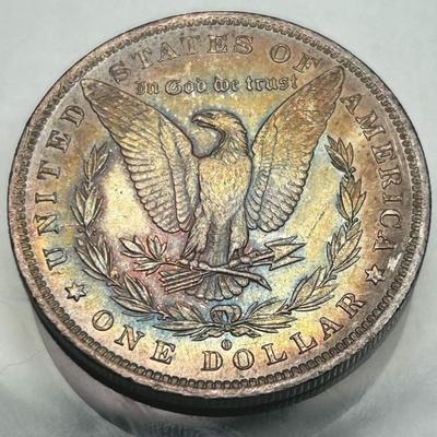 Lot of 5 Morgan silver dollars