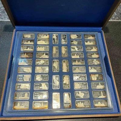 State 1 oz silver collection 50 1 oz 999 silver Reserve set