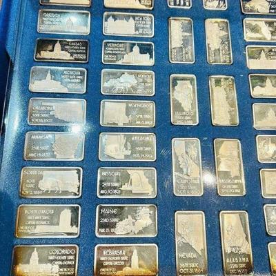 State 1 oz silver collection 50 1 oz 999 silver Reserve set