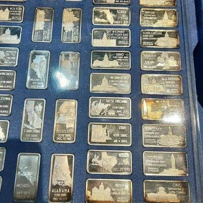State 1 oz silver collection 50 1 oz 999 silver Reserve set