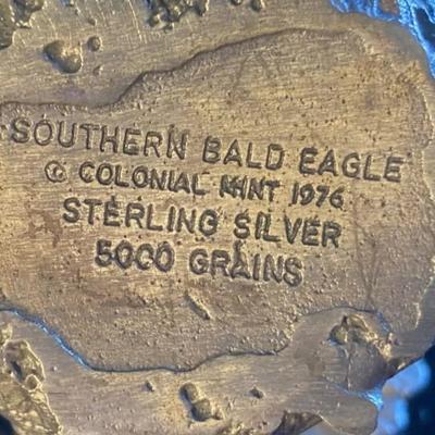 Heavy set from 1975 endangered animals cast in sterling silver 8 animals 92 oz silver Reserve set