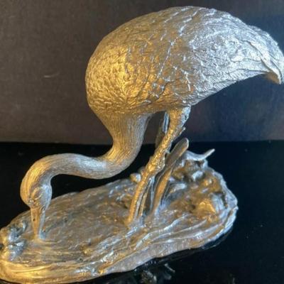 Heavy set from 1975 endangered animals cast in sterling silver 8 animals 92 oz silver Reserve set