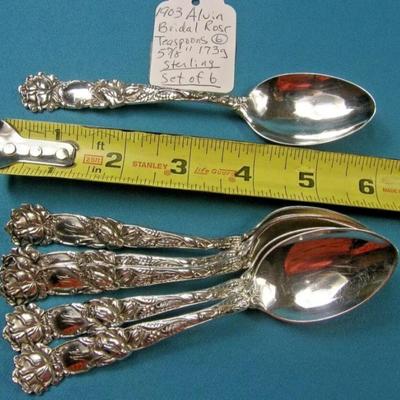 Vintage sterling silver silverware set 46.1 Troy oz Reserve set