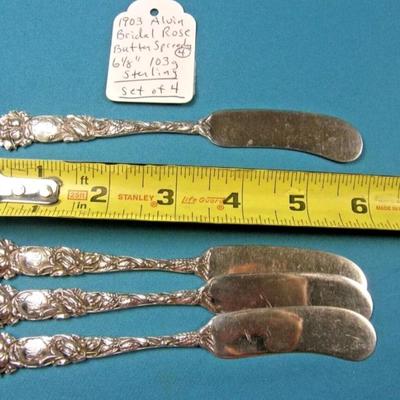 Vintage sterling silver silverware set 46.1 Troy oz Reserve set